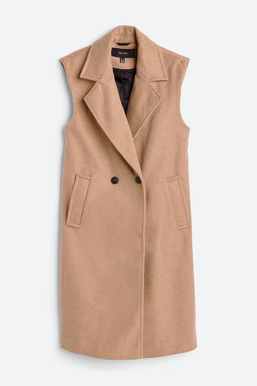 Vero Moda Spencer Long Waistcoat - XL - EUC